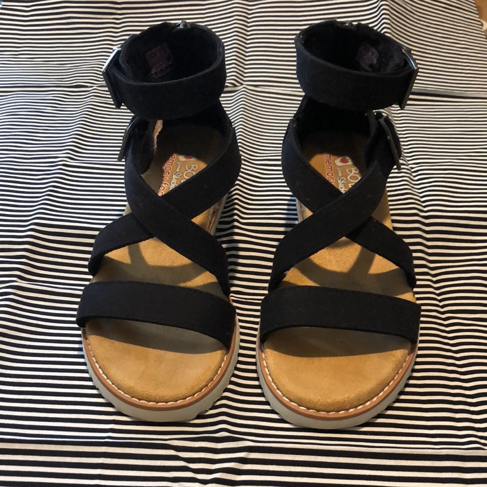 Bobs Sketchers Desert Kiss Strappy Sandals